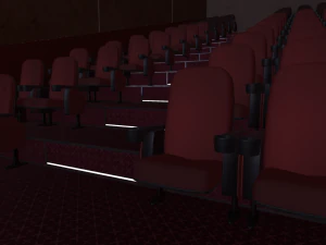 cinema hall 3D Model