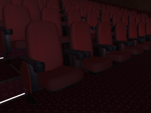 cinema hall 3D Model