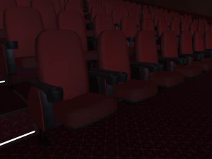 cinema hall 3D Model