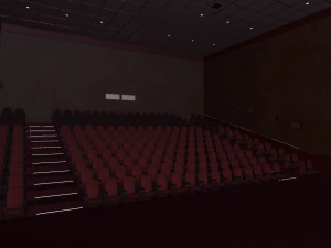 cinema hall 3D Model