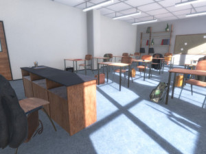 classroom - school 3D Model
