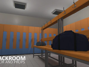 guardaroba - interni e oggetti di scena Modello 3D