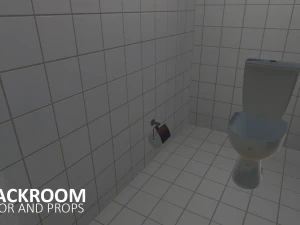 cloackroom - interior and props 3D Model