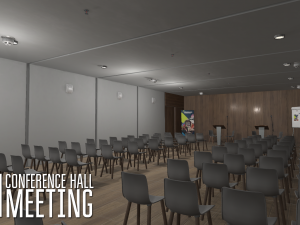conference hall - meeting Modèle 3D