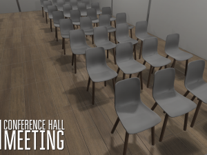 conference hall - meeting Modèle 3D