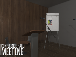 conference hall - meeting Modèle 3D