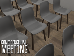 conference hall - meeting Modèle 3D