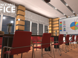 conference hall - office Model 3D