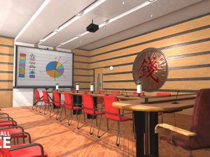 conference hall - office 3D Model