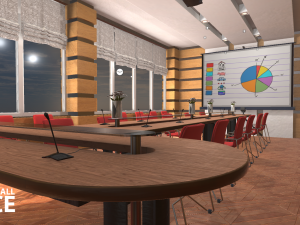 conference hall - office 3D Model