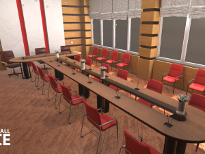 conference hall - office 3D Model