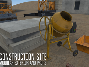 construction site Modelo 3D