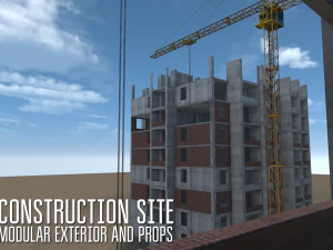 construction site 3D Model
