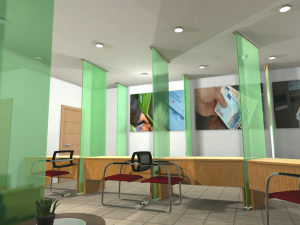 department of the bank 3D Модель
