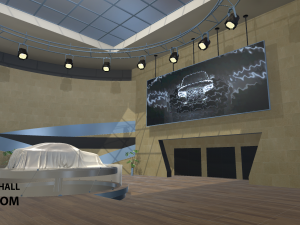 exhibition hall - showroom 3D Model