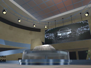 exhibition hall - showroom 3D Model