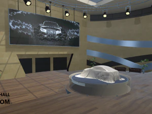 exhibition hall - showroom 3D Model