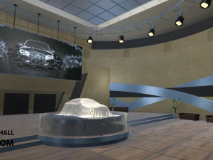 exhibition hall - showroom 3D Model