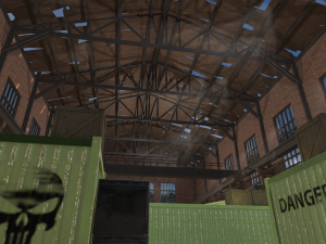fps hangar - tournament map 3D Модель