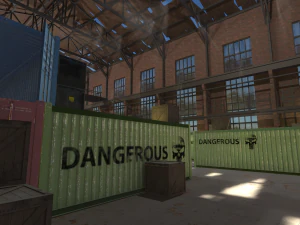 fps hangar - tournament map 3D Model