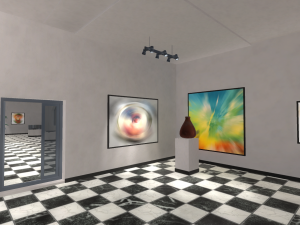 gallery - showroom environment 3D Model