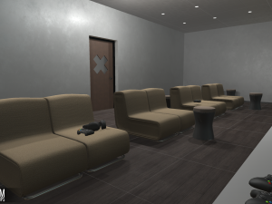 garage - interior and props 3D Model