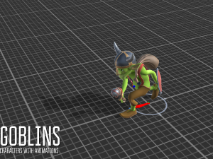 goblins -characters with animations Modèle 3D
