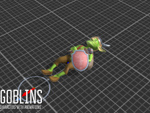 goblins -characters with animations Modèle 3D