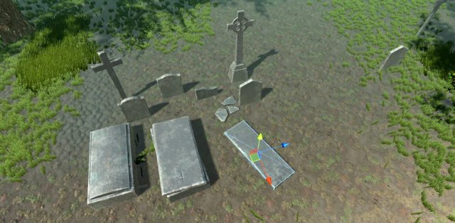 graves 3D Model .c4d .max .obj .3ds .fbx .stl .blend