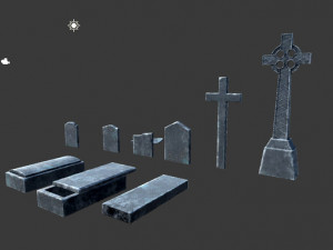 graves 3D Model