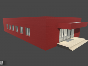 grocery store - interior and props 3D Model