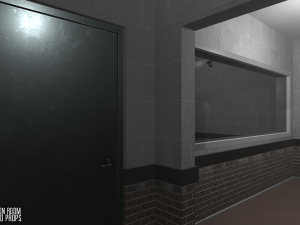 interrogation room - interior and props Modelo 3D