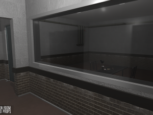 interrogation room - interior and props Modelo 3D