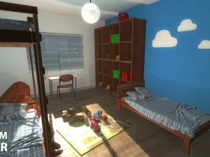 kids room - interior 3D Model