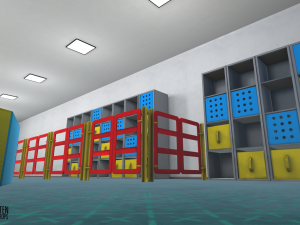 kindergarten - interior and props 3D Model