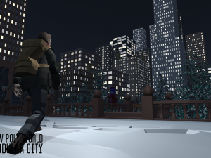low poly world - modular city 3D 模型