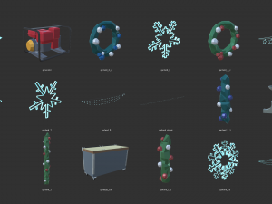 low poly world - modular city 3D 模型