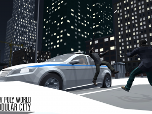 low poly world - modular city 3D 模型