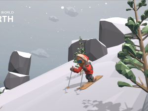 low poly world - north Modelo 3D