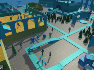 low poly world - prototype pack 3D Model