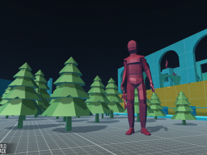 low poly world - prototype pack 3D Model