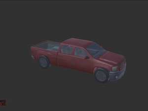 low poly world - stylized cars Modèle 3D