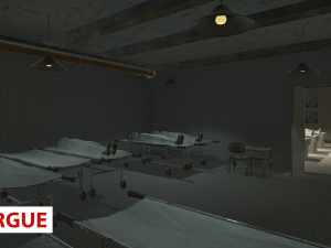 morgue - interior Modèle 3D