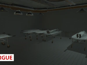 morgue - interior 3D Model