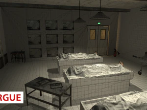 morgue - interior 3D Model