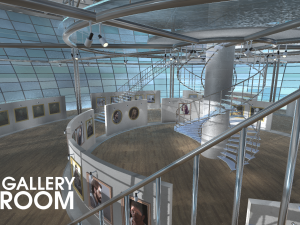picture gallery - showroom 3D Model