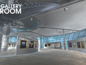 picture gallery - showroom 3D Модель