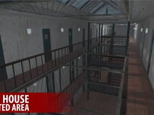 prison house - restricted area 3D Model