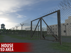 prison house - restricted area 3Dモデル