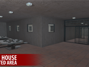 prison house - restricted area 3Dモデル